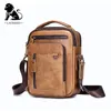 Marque 100% en cuir véritable hommes sacs à bandoulière sac de messager pour hommes bandoulière petit homme sac à main de créateur Bolso mâle 240322