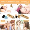 Opslagflessen Bamboe Roller Lege Roll On Fles Flacon Container Met 10st Herbruikbare Cosmetica Voor Vloeistoffen