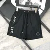 Moncleir Shorts Designer Shorts Luksusowe męskie pływanie krótkie klasyczne 3D Wzmacniane design swobodny jogging szorty Szybkie suszące nylonowe spodnie plażowe rozmiar m-xxxl 676