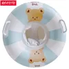 Rooxin bebê nadar anel tubo brinquedos infláveis anel de natação assento para criança criança natação círculo float piscina equipamentos água jogar brinquedos 240323