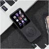 Lecteurs Mp3 Mp4 Haut-parleur de musique Hifi portable Walkman avec enregistrement radio FM Mini lecteur Enregistreur compatible / Support Max 128 Go Drop Del Dhkmv
