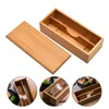 Keuken opslag bestek doos lepel houder chopstick houten servies servies zilverwerk organizer aanrecht bamboe chopsticks