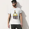 Polo da uomo The Golden Dome at Notre Dame Indiana Landmark Illustration T-shirt Top T-shirt firmate da uomo