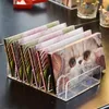 Storage Boxes 1PC Eye Shadow Tray Rack Transparent Powder Box Desktop Drawer Compartment Color Cosmetics Shelf