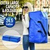 Sacs de rangement Sac de sport pliable Grande capacité Sac à dos de voyage durable Extra pliable pouvant contenir jusqu'à 65 lb Camping