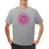 Polo da uomo T-shirt mandala rosa Abbigliamento hippie Personalizza la tua maglietta vintage da uomo