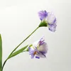 Dekorativa blommor Silk Artificial Irises Orchid Wedding El Living Room Home Decor Table Centerpieces Ornament Pography Props