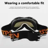 Goggles Kids Ski Mask Glasses Snowboard Goggles Двойные слои сферические линзы мотоциклевые очки ветропроницаемые для вождения или спортивной деятельности