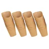 Disposable Cups Straws 50Pcs French Fries Fried Chicken Wings Food Bevel Restaurant Accessory