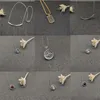 Ciondolo di lusso Dy in argento sterling 925 multicolore dal design europeo e americano, croce quadrata, collana di diamanti alla moda per uomo e donna, festa di coppia, regalo di gioielli