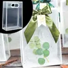 Gift Wrap PVC Bags Handbag Portable Birthday Wedding Party Tote Bag Small Business For Guests Packaging