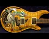 Dragon 2000 30 Violin Amber Flame Maple Top Electric Guitar No Inlaydouble Locking Tremolo Wood Body Binding9313058