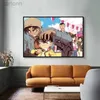 Anime Manga Giapponese Investigazione Criminale Crimine Anime Famoso Detective Conan Famiglia Decorazione della parete di arte Pittura Profilo del personaggio Poster 240401