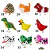 Fest Favor Cute Walking Animal Helium Balloons Cat Dog Dinosaur Air Ballongs Födelsedekorationer Kids ADT Event Dekoration Ballong D DH9QP