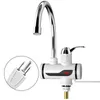 Kitchen Faucets Electric Cold Mixer Tap 3000W Instant Heating Faucet 360 Degree Rotation Fast Digital Bathroom Supplies