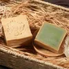 Handmade Soap 190g Olive Laurel Oil Ancient Pure Handmade Soap Oil Control Pores Shrinking Whitening Moisturizing Anti-wrinkle Shampoo Soaps Y240401