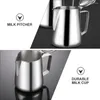 Wine Glasses Stainless Steel Cup Espresso Coffee Maker Machine Dust-proof Storage Furnace Milk Kettle Modern Water Thickened Mocha Durable