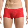 Cuecas 1 pc sexy homens cintura baixa roupa interior bulge bolsa boxers shorts ultra fino respirável calcinha lingerie homem briefs