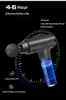 Massage Gun Full Body Massager Custom 30 Speed ​​Dropshipping With LCD LED Pekskärm Body Vibration Fascial Muscle YQ240401