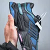 Nouveau 9060 série rétro polyvalent papa Style éléphant sabot décontracté sport chaussures de course noir et bleu