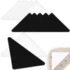 Tapijten 12 stuks tapijttape 6 wit zwart antislip tapijtpads voor hardhouten vloeren sticker