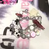 Urok bransoletki 2024 Star Bransoleta Hip Hop Rock Style Y2K Women's Jewelry Party Gift