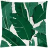 Pillow Case Tropical plant leaf pattern linen case living room sofa cushion cover home decoration simple hug case 40x40 Y240407