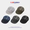 Ball Caps Japanese Retro Tooling Five-panel Baseball For Men And Women In Summer Thin Mesh Breathable Sports Sunscreen Camping Hats