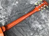 Negozio OEM di chitarra elettrica cinese G Stan dard Chitarra elettrica R9 Les VOS top in acero fiammato Chitarra elettrica Paul Colore rosso marrone
