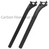 Kolfiber Seat Post 272308316mm Mattegloss Mountain Road Bike 3K Material Light MTB Parts Accessories Tube 350400mm 240325