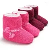 Boots Winter Born Baby Soft Sole Snow Booties Warm Toddler Boy Girl Crib Shoes 0-18M Drop Delivery Kids Maternity Ot6Ln