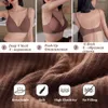 Women Seamless Bras Deep V Neck Bralette Sexy Lingerie Letter Strap Tops Push Up Underwear Wireless Brassiere for Female