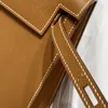 ブランドバッグ最高品質のデザイナー女性本物の革ハンドバッグトートミニメッセンジャーバッグシルバーゴールドハードウェアフラットハンドル高級ポータブル