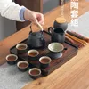 Teaware Sets Matcha Cute Tea Set Afternoon Semi Automatic Infuser Ceramic Luxury Travel Kungfur Juego De Tazas Kitchen Cookware MZY