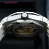 Kundenspezifische AP-Armbanduhr, Royal Oak Offshore-Serie, 15710ST, Herrenuhr, 42 mm Durchmesser, automatische mechanische Präzisionsuhr aus Stahl und Gummi, modische Freizeituhr