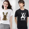 Homens camisetas Mulheres Algodão T-shirt Casual Curto Slve Camiseta Verão Respirável Camisas Y2K Tops Strtwear Roupas Roupas para Casais T240401