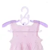 Hangers For Born Cloth Portable Kids Hanger Mini Baby Plastic Closet Organizer