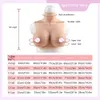 Breast Pad Tgirl Fake Boobs Silicone Breast Forms False Tits Chestplate Sexy Huge Tit for Crossdresser Transgender Drag Sissy Cosplay Chest 240330