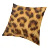 Pillow Luxury Leopard Wild Animal Skin Pattern 3D Print Throw Case Decoration Spot Cover For Sofa