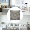 Oreiller marocain Mandala jeter housse de canapé Po personnalisée