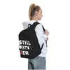 Utomhusväskor fortfarande med sin ryggsäck Student Trump Tryck ryggsäckar Polyester Modern School Design Rucksack Drop Delivery Sports Outdoo Otkga