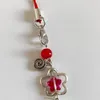 Porte-clés Belle Fraise Porte-clés Téléphone Pendentif Unique Sac Charme Pour