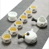 Filiżanki spodki jingdezhen wykwintne ceramiczne czajnicze czajniki czajniki herbaty porcelanowe chińskie set napój