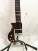 Guitar High quality custom Left Hand Acrylic Crystal Plexiglas electric Guitar Rose Wood fingerboard free shipping