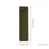 Storage Bags PU Leather Pencil Case School Pen Bag Cute Kawaii Protective Sleeve Small Cover Gifts