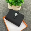 2024 Business Card Holder Bag Womens Head Layer Cowhide coin purses Wallet Bank Set Multi Position Clip Purse