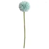 Decorative Flowers Artificial Flower 29cm Simulation Fake Ball Silk Floral Ornament For Home Indoor Wedding Party Decoration