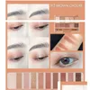 Тени для век Huda Baby The Bed Nudes Палитра теней для век 10 цветов Макияж Naked Natural Nude Matte Shimmer Блестящий пигмент Розовое золото Textu Dhptq