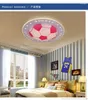 天井照明シンプルなモダンな漫画の創造性男の子の女の子ルーム子供寝室サッカーLEDランプ