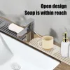 Bordmattor 35x9 cm Silikon Tabell Boy Cushion Anti Slip Sink Tray Köksutrustning Skydd Matt maträtt Torkning av förvaring